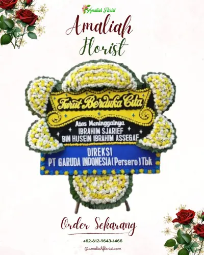Papan Bunga Duka di Pareang